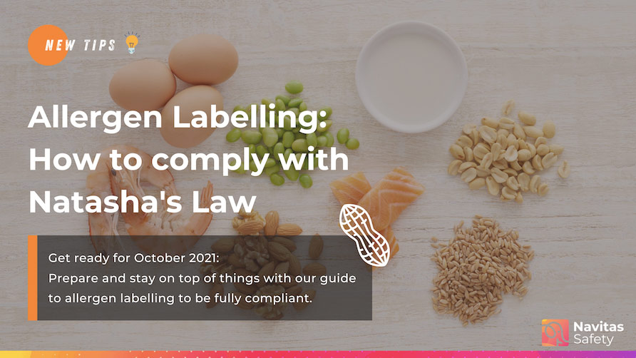 Banner for the new blog on allergen labelling
