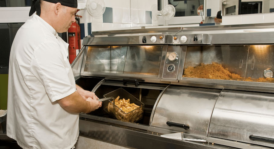 fish and chip shop kitchen equipment