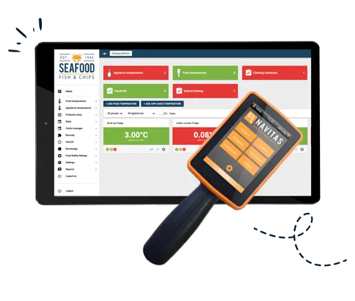 Automated temperature system for your new fish and chip shop