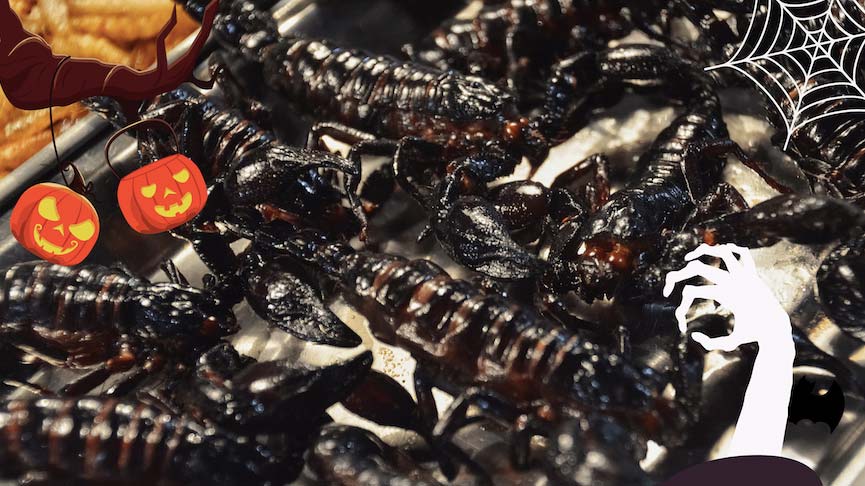 scorpios to eat