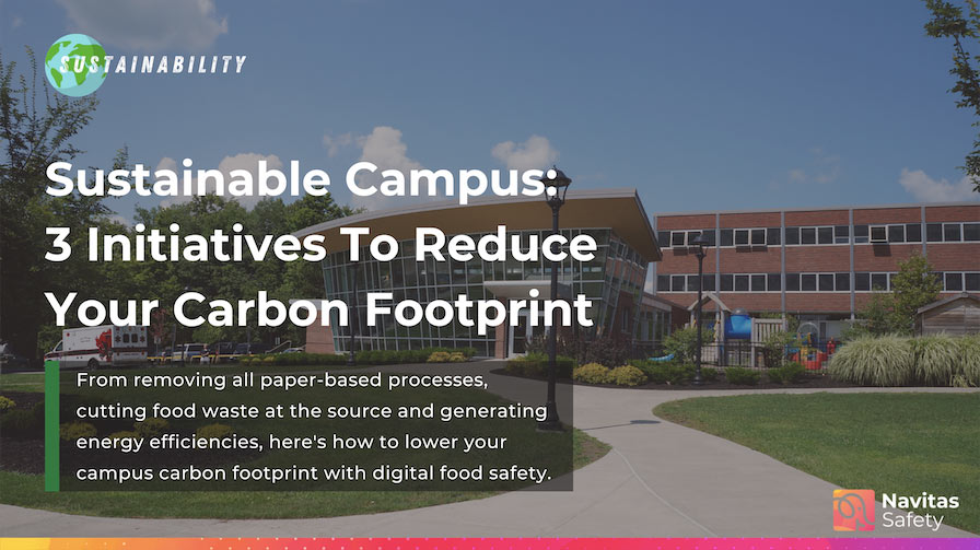 Sustainable campus: 3 initiatives to reduce your carbon footprint