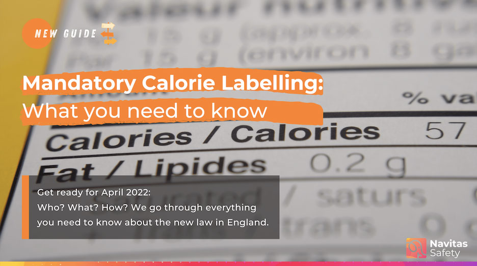 Blog cover showcasing a calorie label