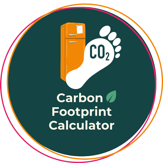 Logo of our fridge carbon footprint calculator