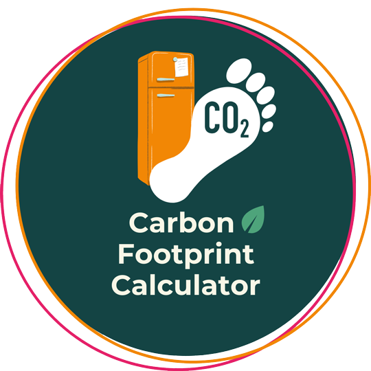 Logo of our fridge carbon footprint calculator