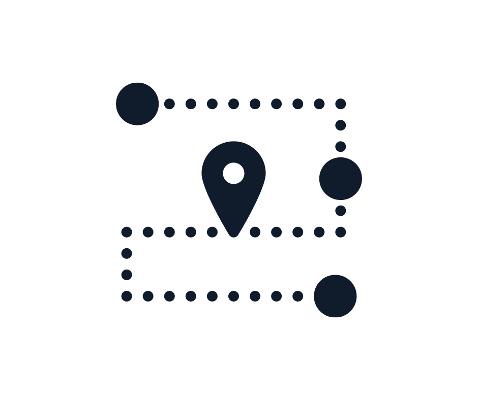 icon of tracking point to show the traceability of ingredients and allergens