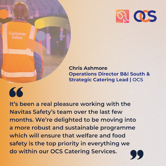 Quote from Chris on the new Navitas Safety x OCS partnership