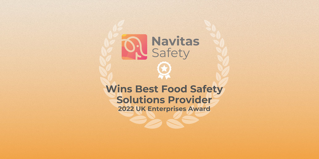 Best Food Safety Provider Award - Newspage cover