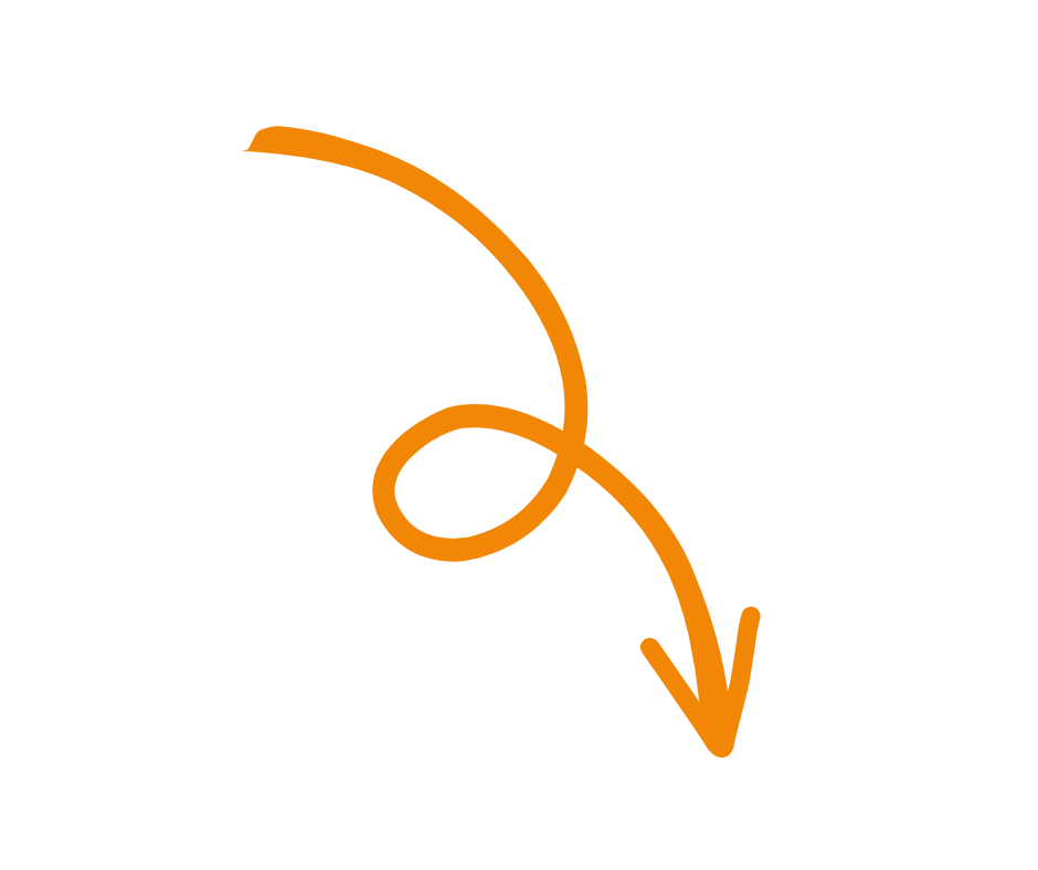 Orange arrow