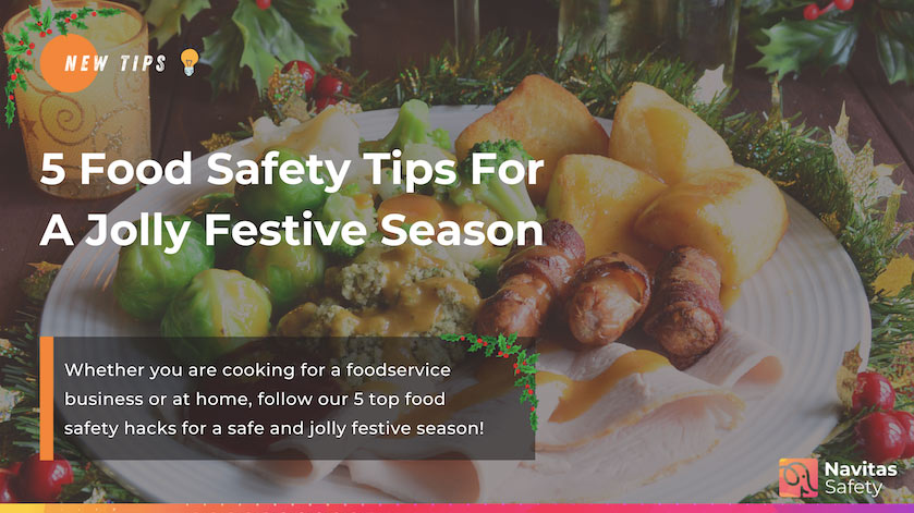 Festive food safety hacks blog banner