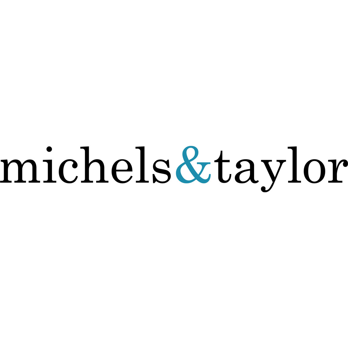 A safety solutions client - Michels & Taylor Logo