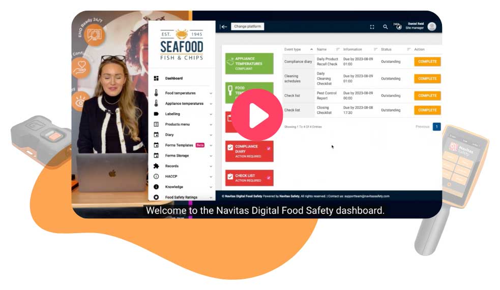A video on how Digital Food Safety can simplify your safety management